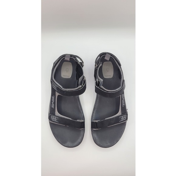 Teva Minam Hiking Sandals Mens 12 Black Gray Spider Rubber Trail Outdoor 4289 main image 7